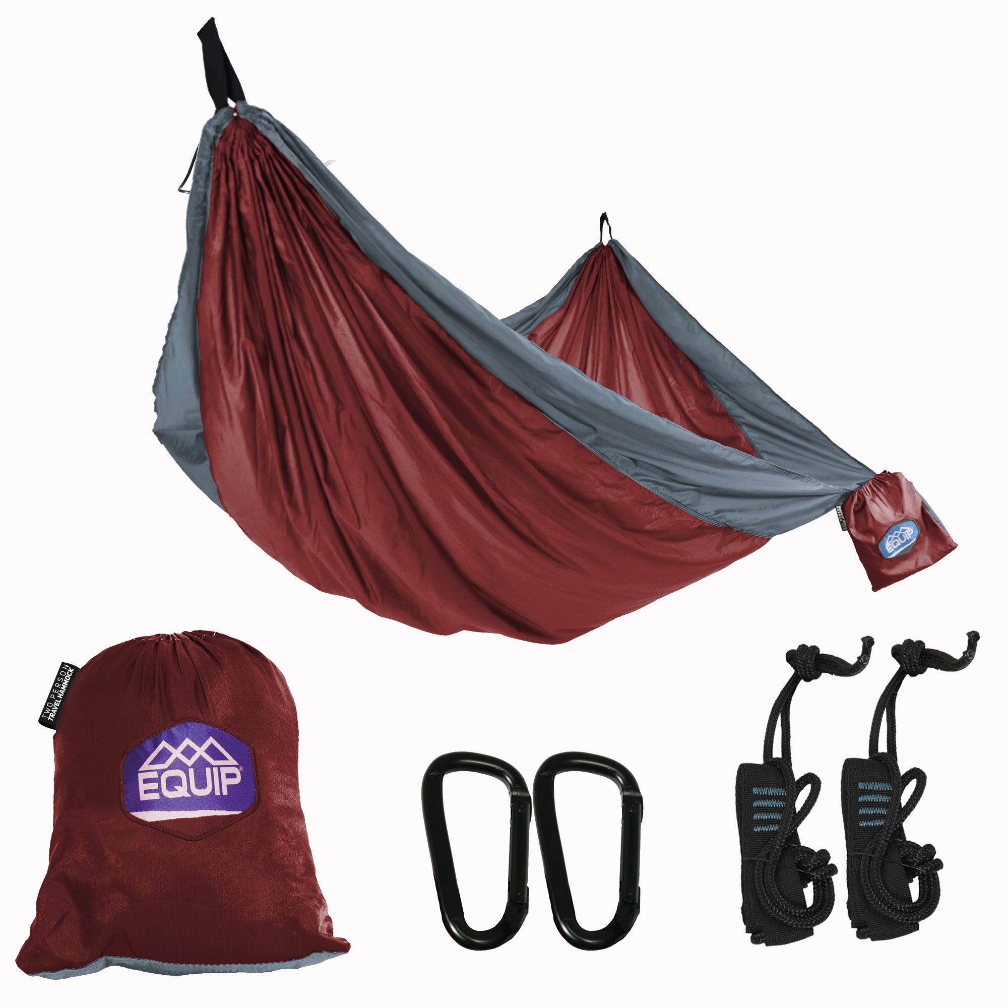 Two Person Travel Hammock - Solid Colors