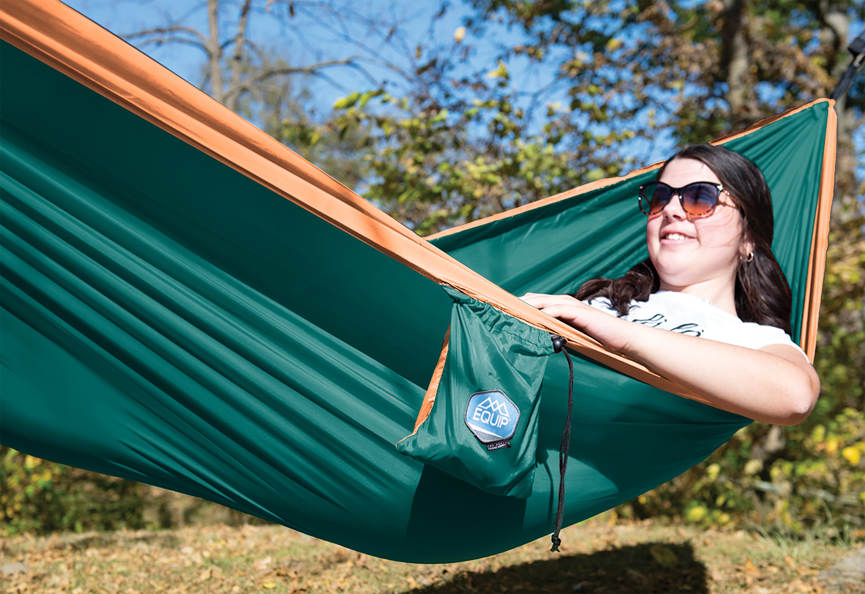 One Person Travel Hammock - Solid Colors