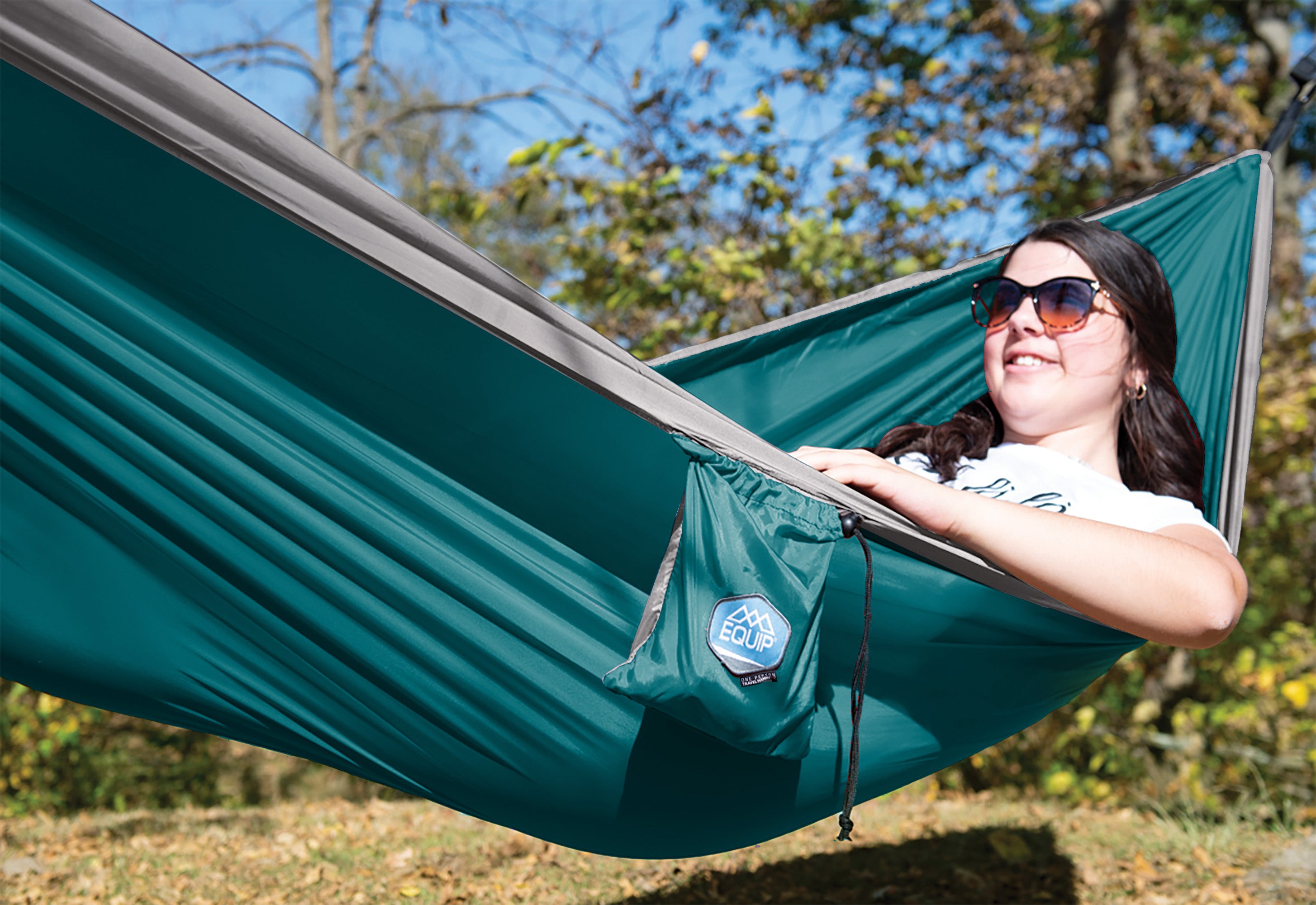 One Person Travel Hammock - Solid Colors