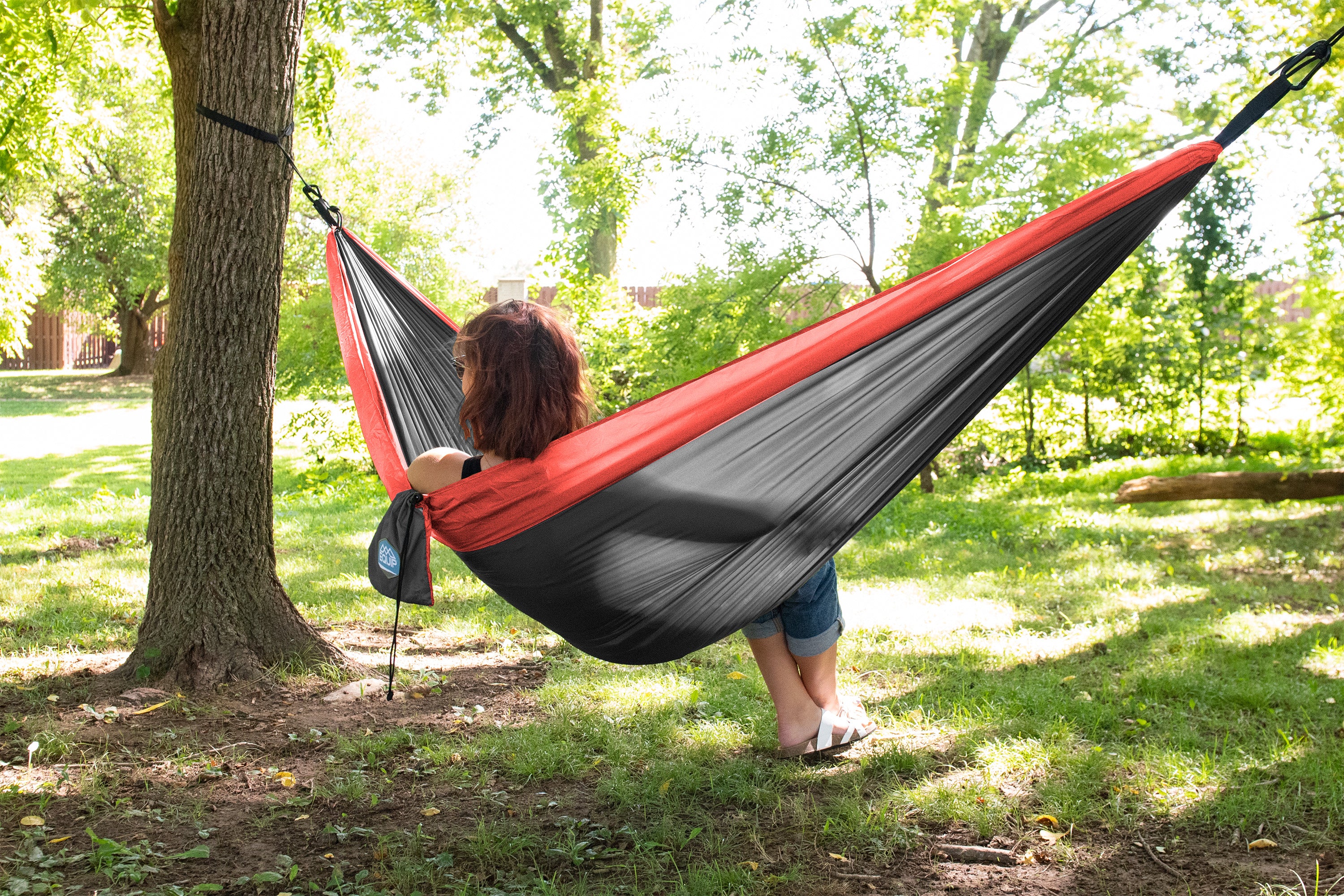 One Person Travel Hammock - Solid Colors