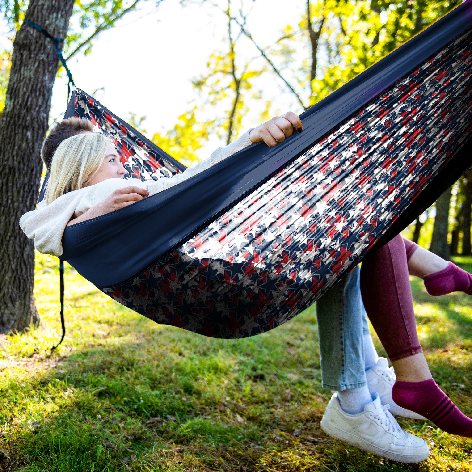 Two Person Travel Hammock - Print