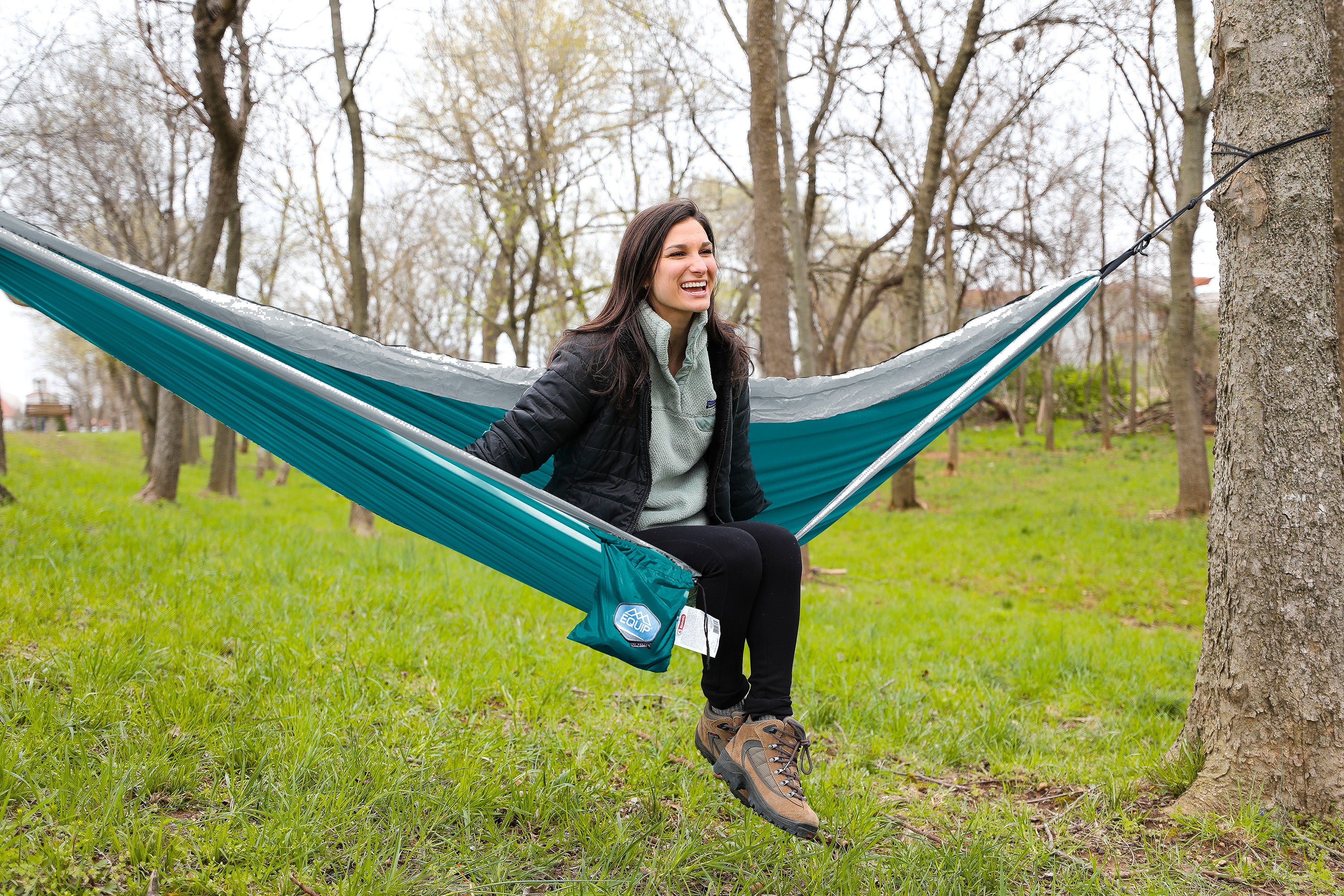One Person Travel Hammock - Solid Colors