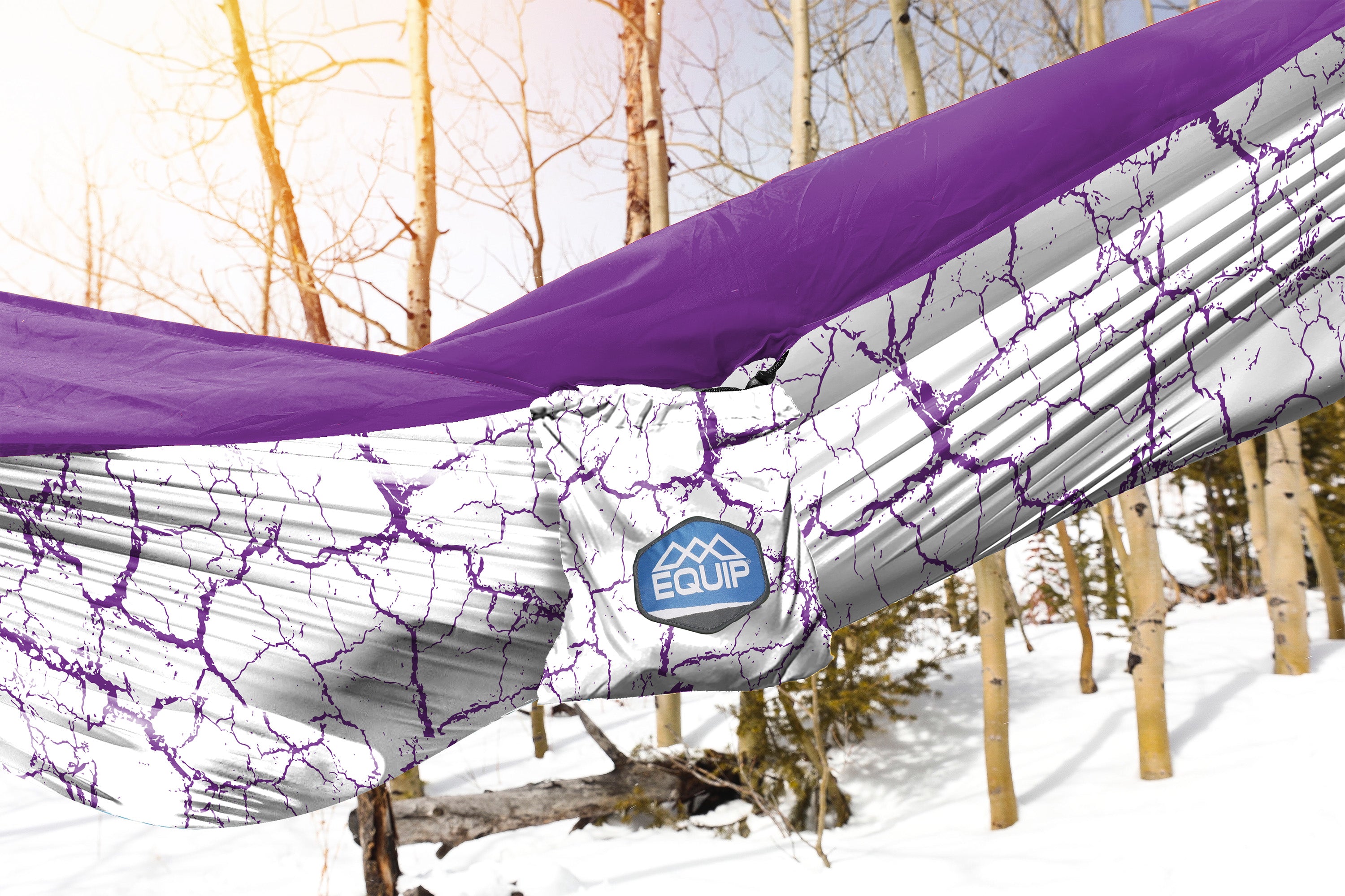 One Person Travel Hammock - Print