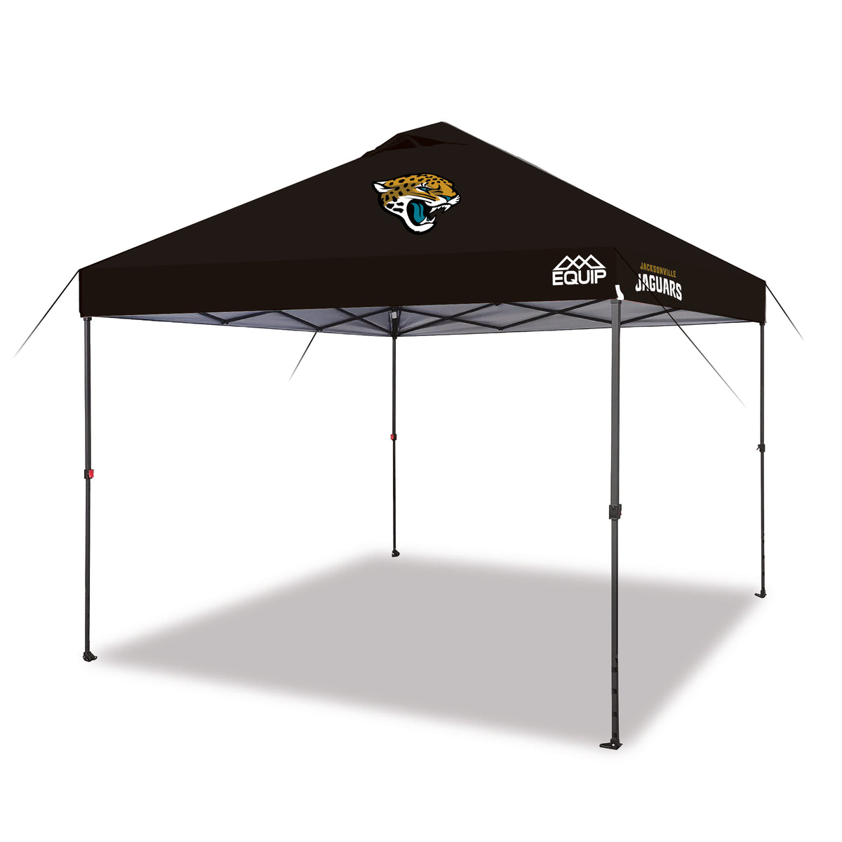 Equip 10x10 Game Day Canopy - NFL Bundle - Jacksonville Jaguars