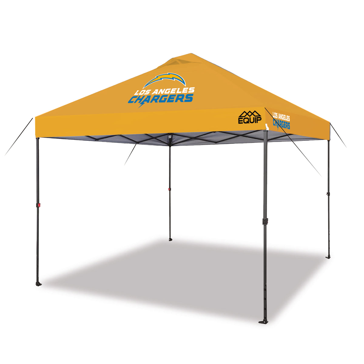 Equip 10x10 Game Day Canopy - NFL Bundle - Los Angeles Chargers