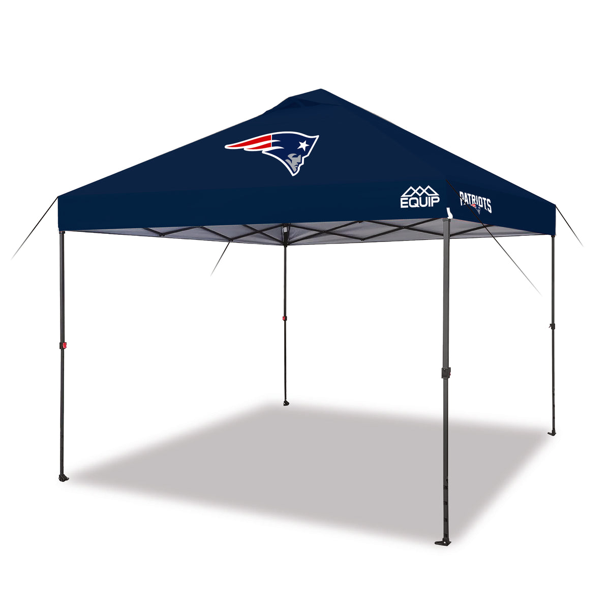 Equip 10x10 Game Day Canopy - NFL Bundle - New England Patriots