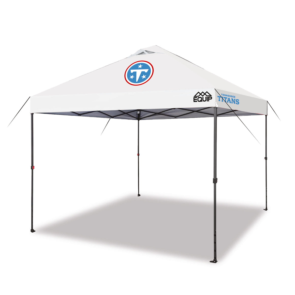 Equip 10x10 Game Day Canopy - NFL Bundle - Tennessee Titans