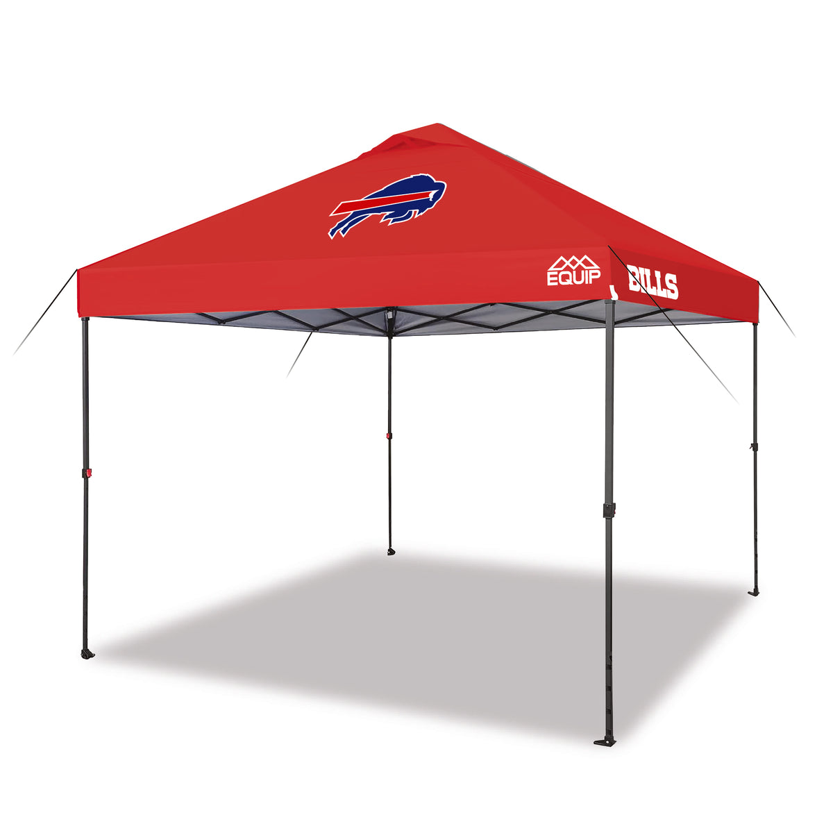 Equip 10x10 Game Day Canopy - NFL Bundle - Buffalo Bills