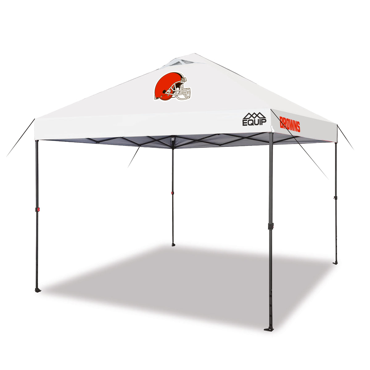 Equip 10x10 Game Day Canopy - NFL Bundle - Cleveland Browns
