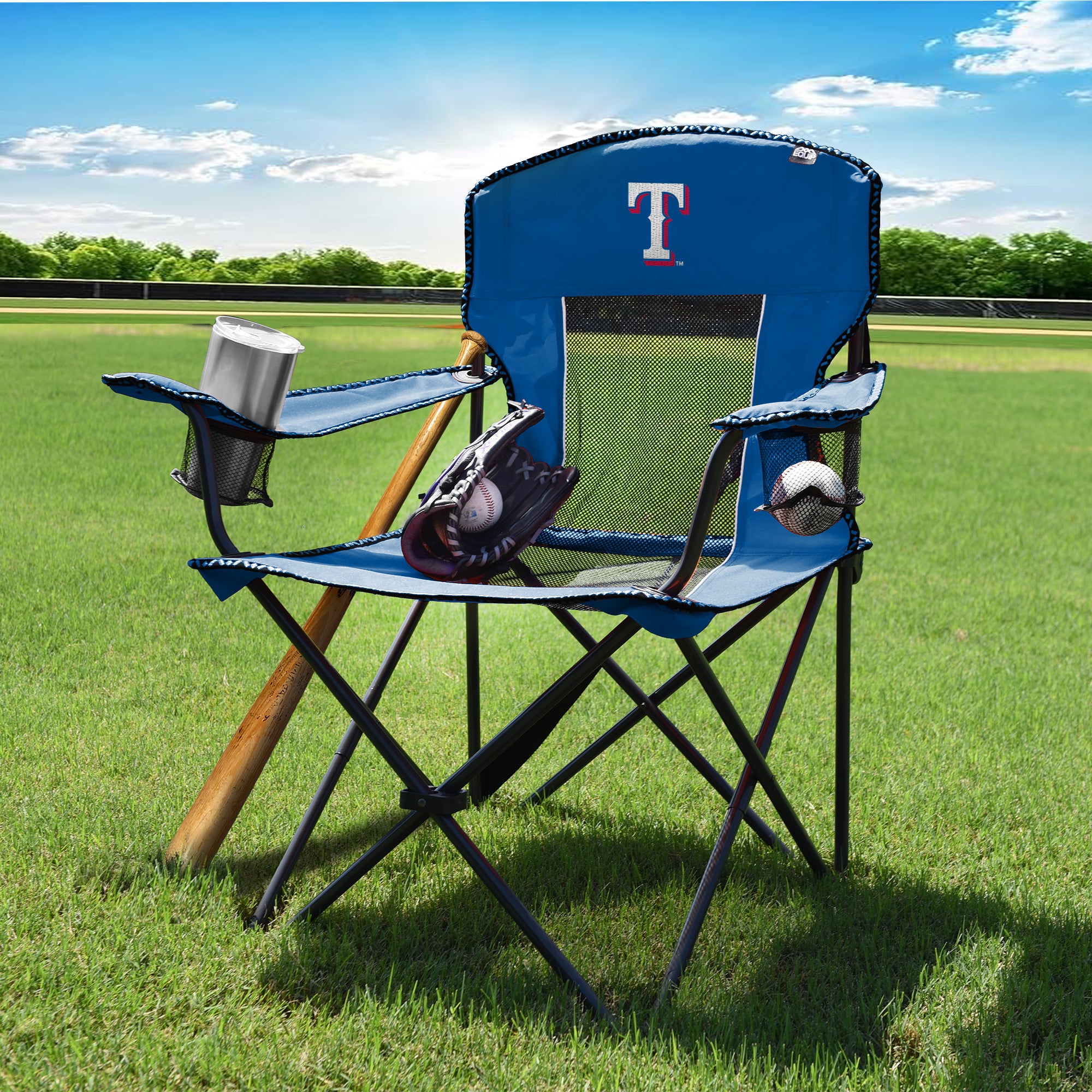 Texas Rangers Outfield Chair