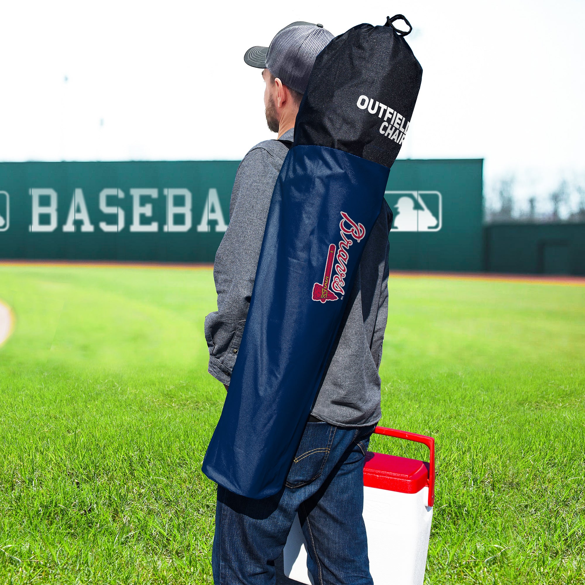 Atlanta Braves Outfield Chair