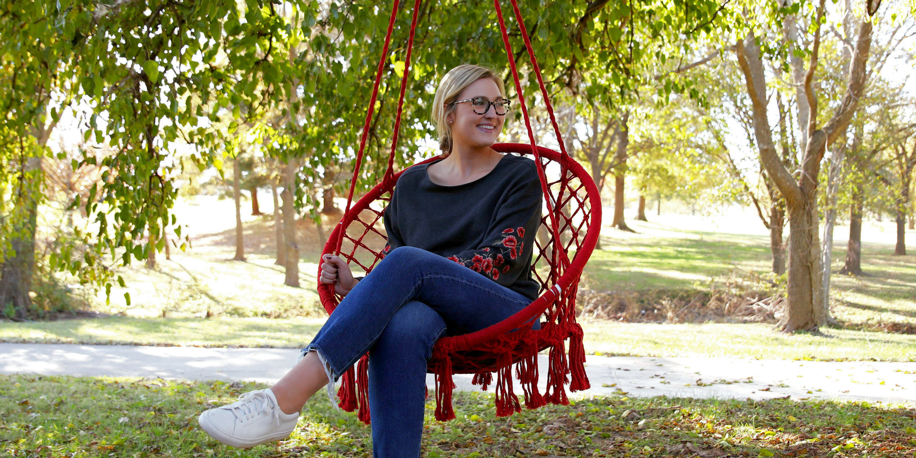 Macrame Hanging Chairs