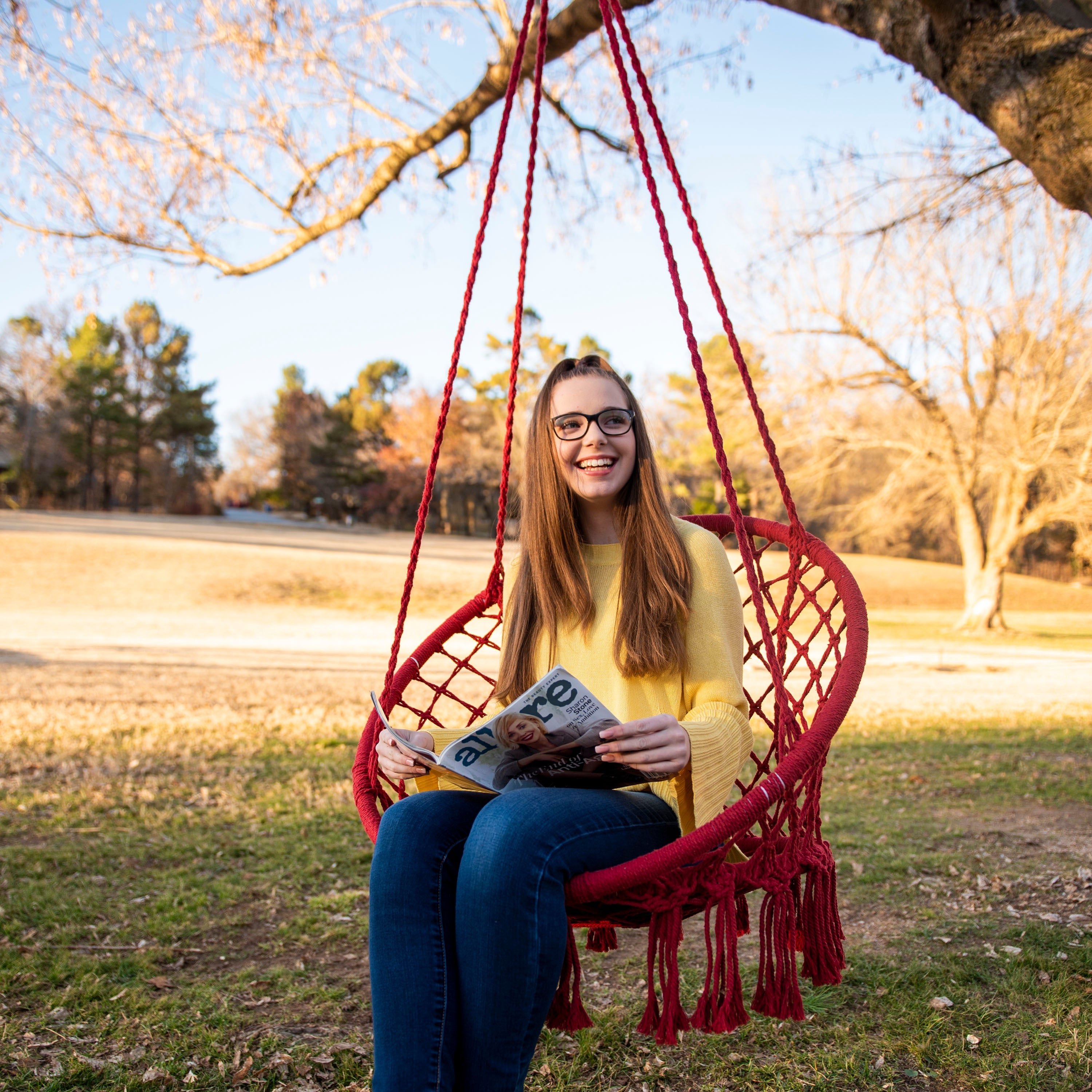 Macrame Hanging Chairs