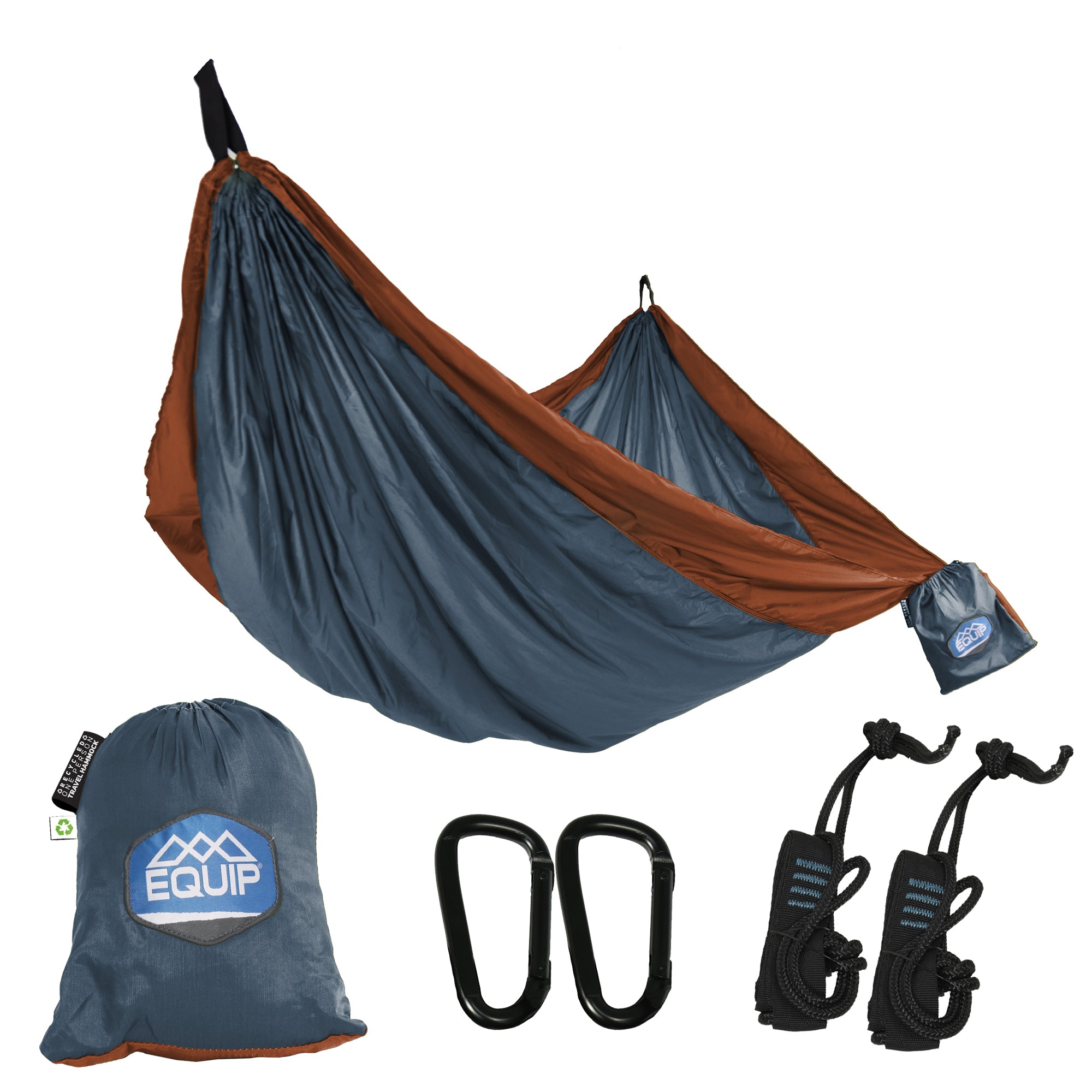 One Person Travel Hammock - Recycled