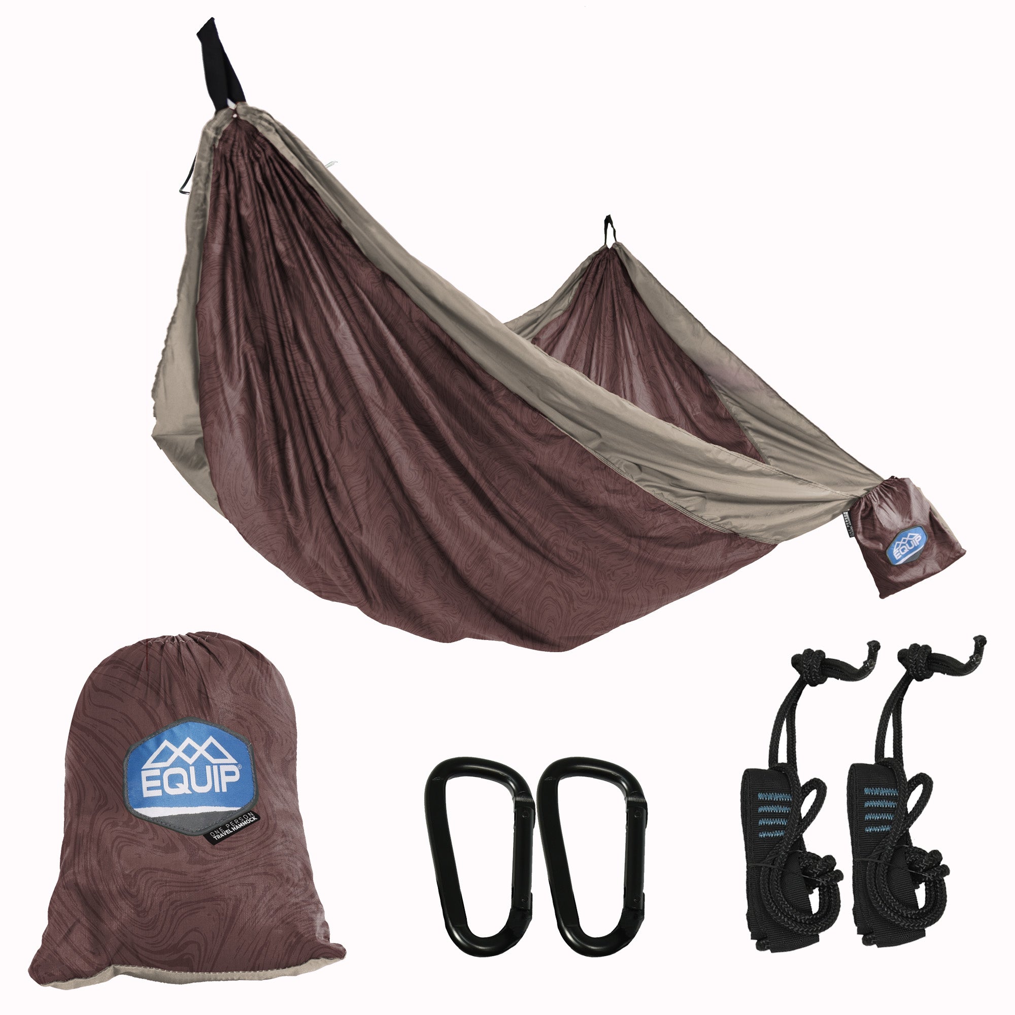 One Person Travel Hammock - Print