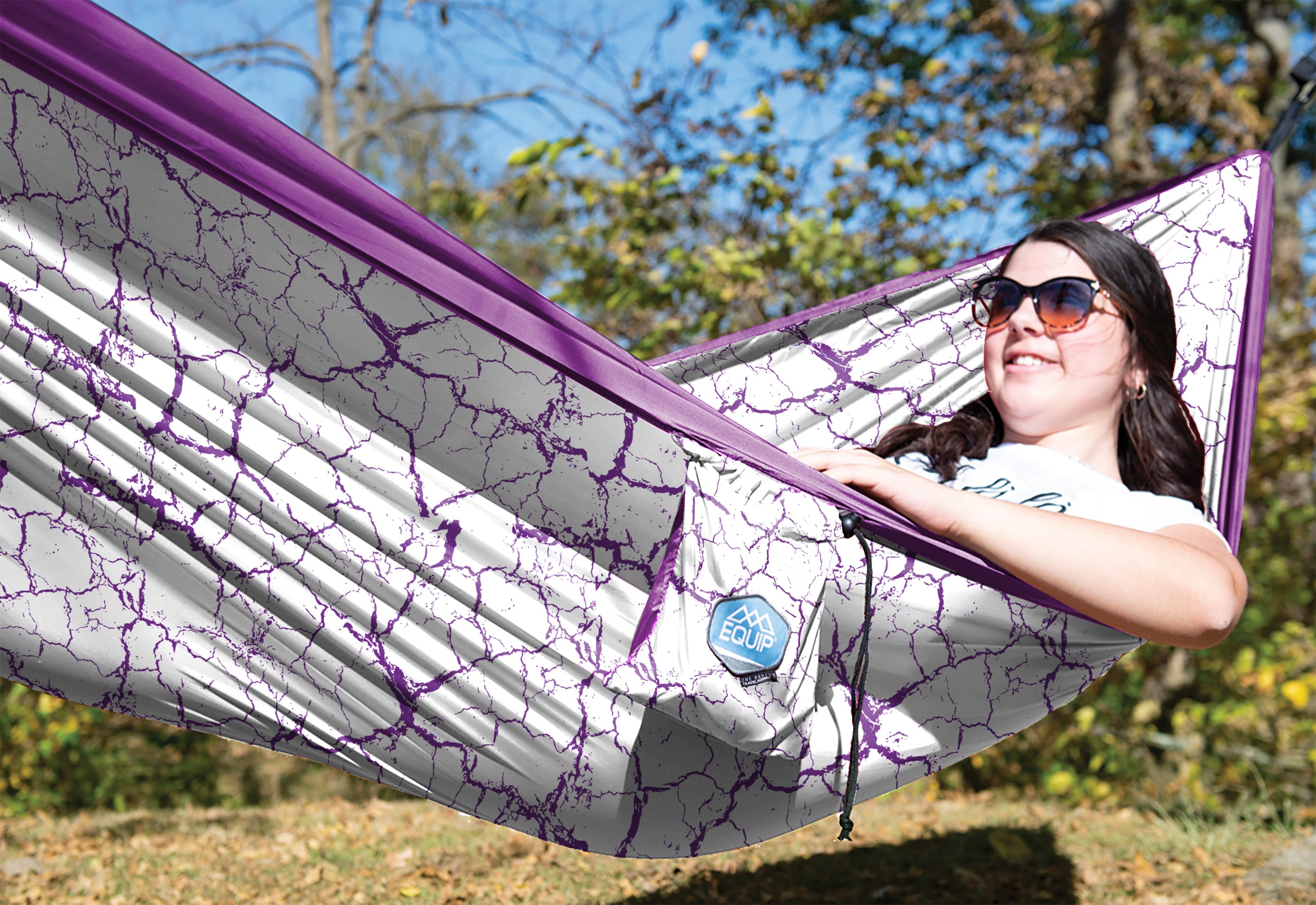 One Person Travel Hammock - Print