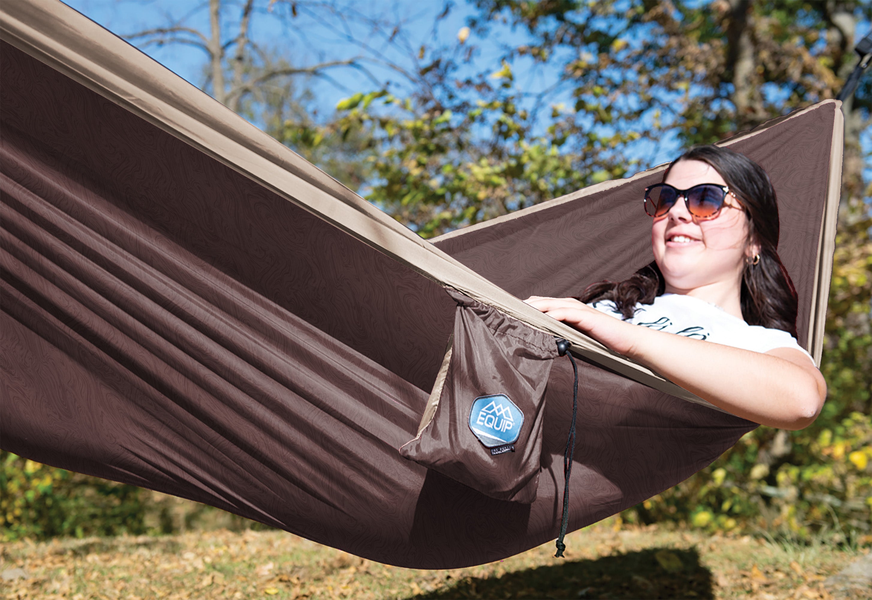 One Person Travel Hammock - Print