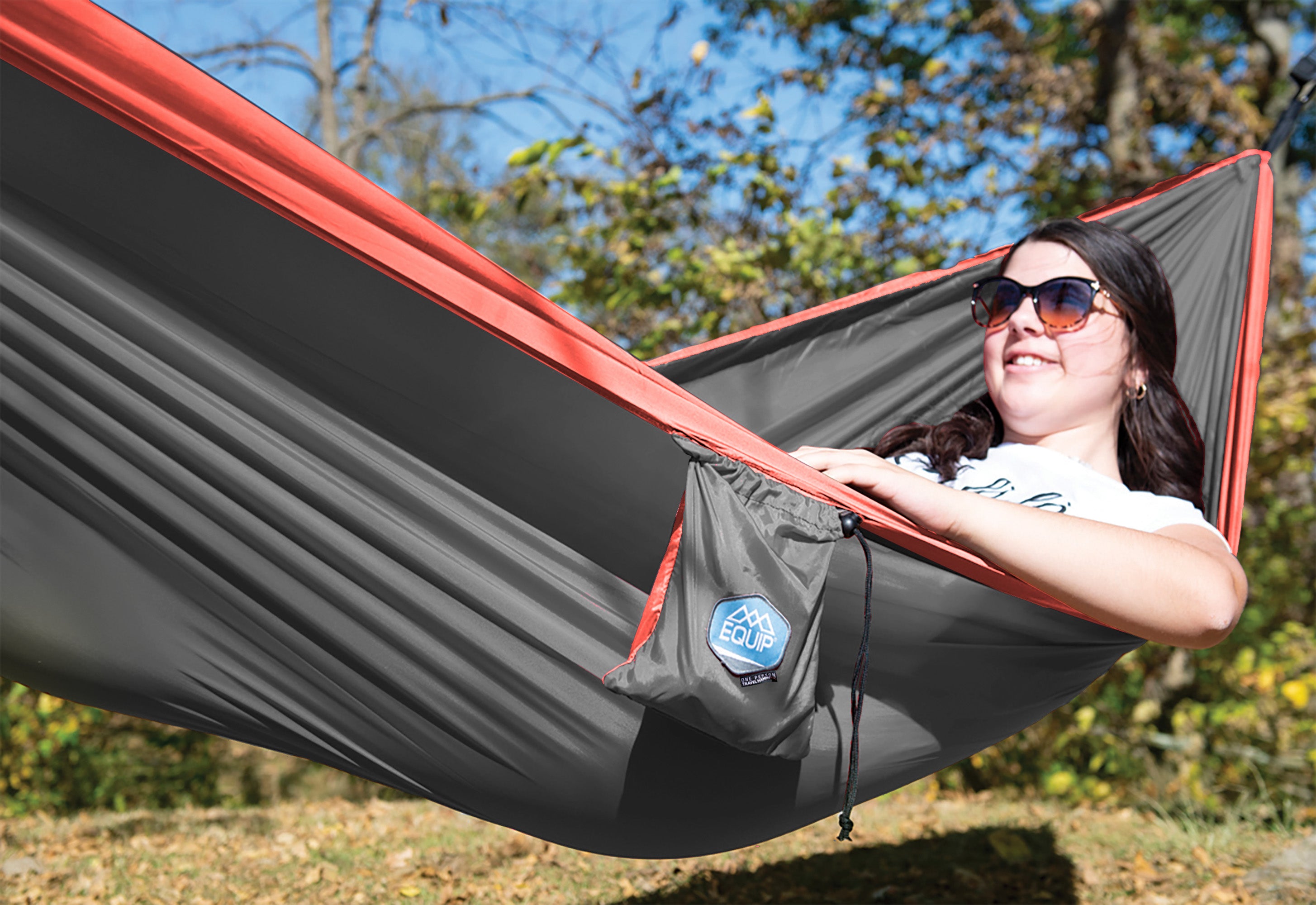 One Person Travel Hammock - Solid Colors