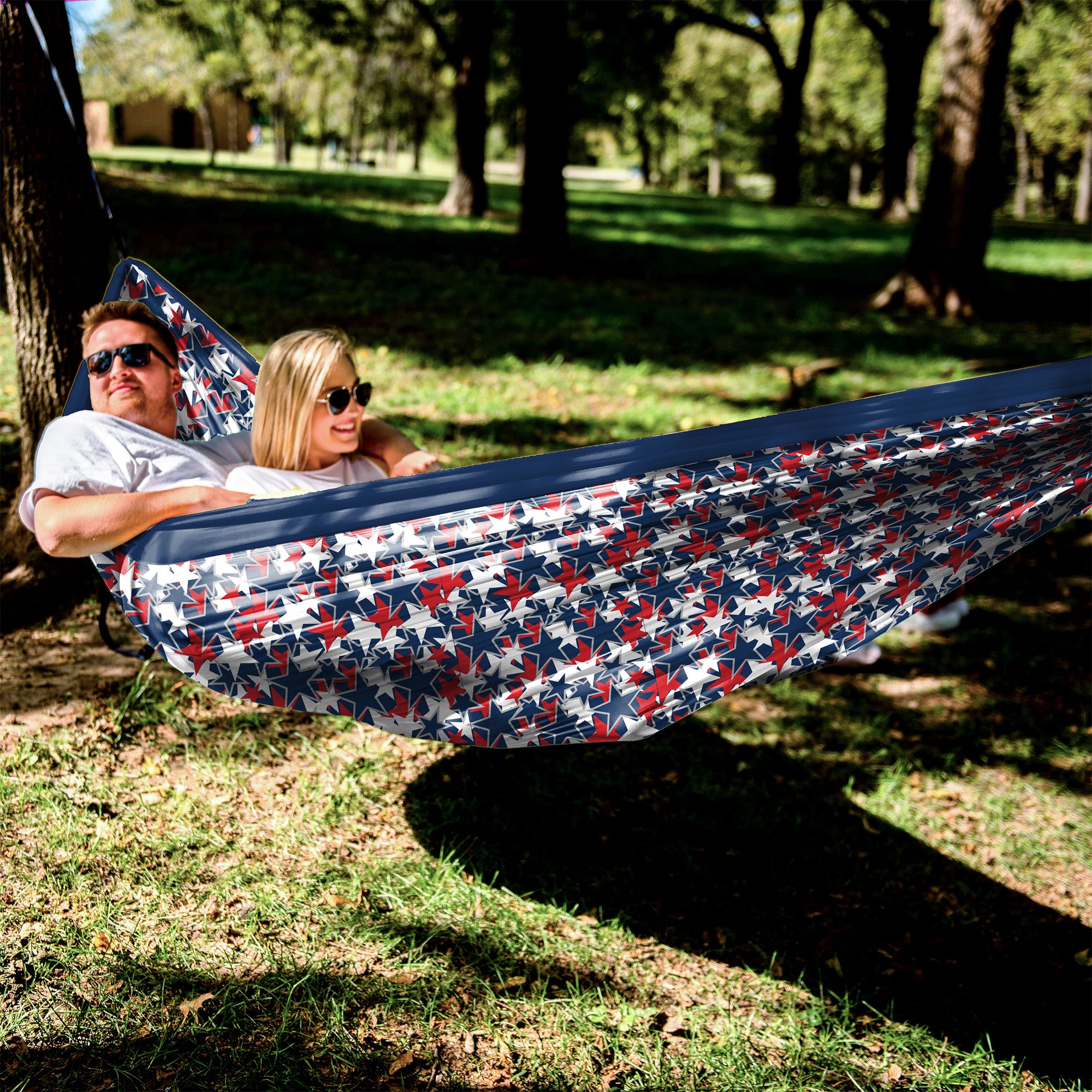 Two Person Travel Hammock - Print