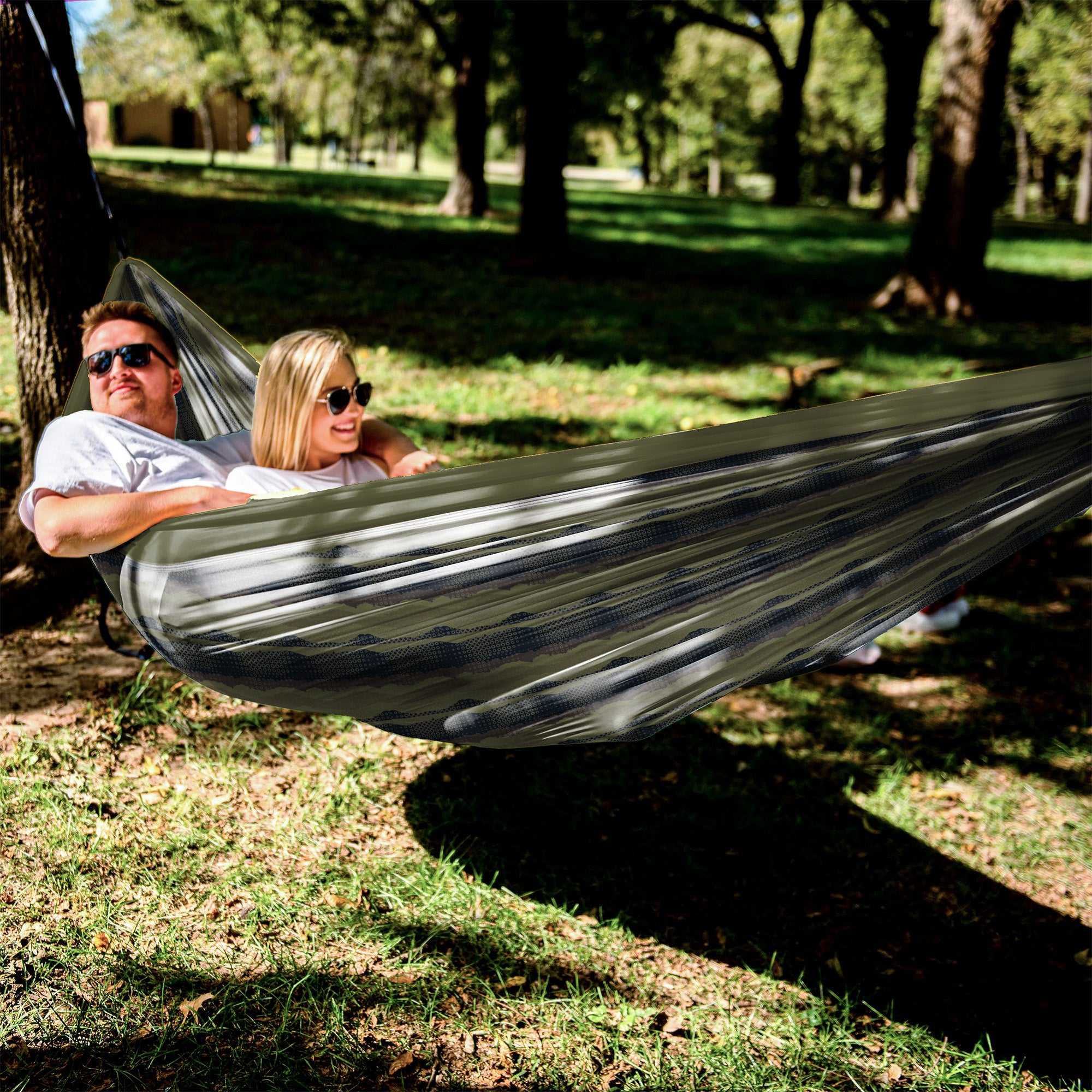 Two Person Travel Hammock - Print