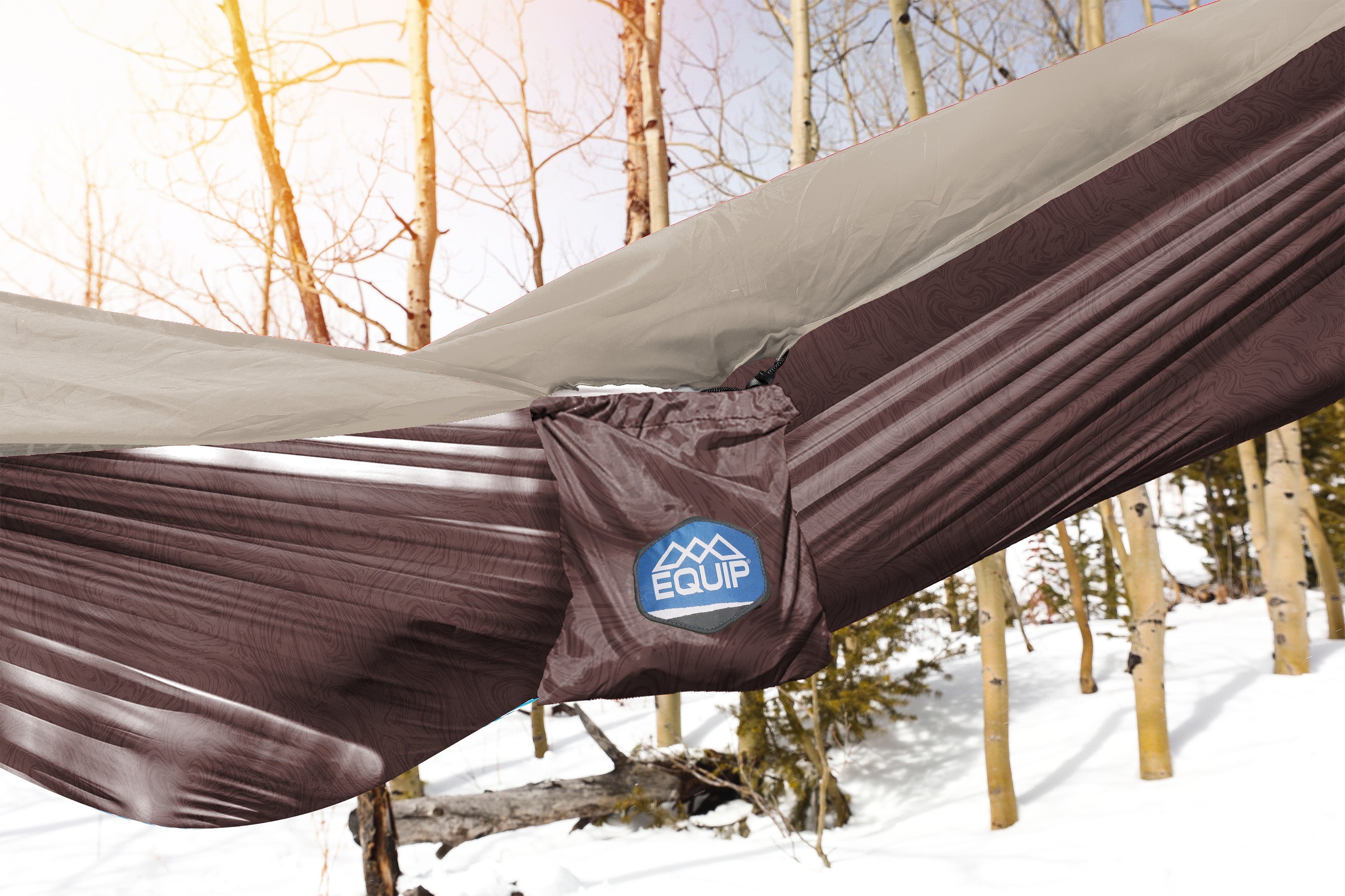 One Person Travel Hammock - Print