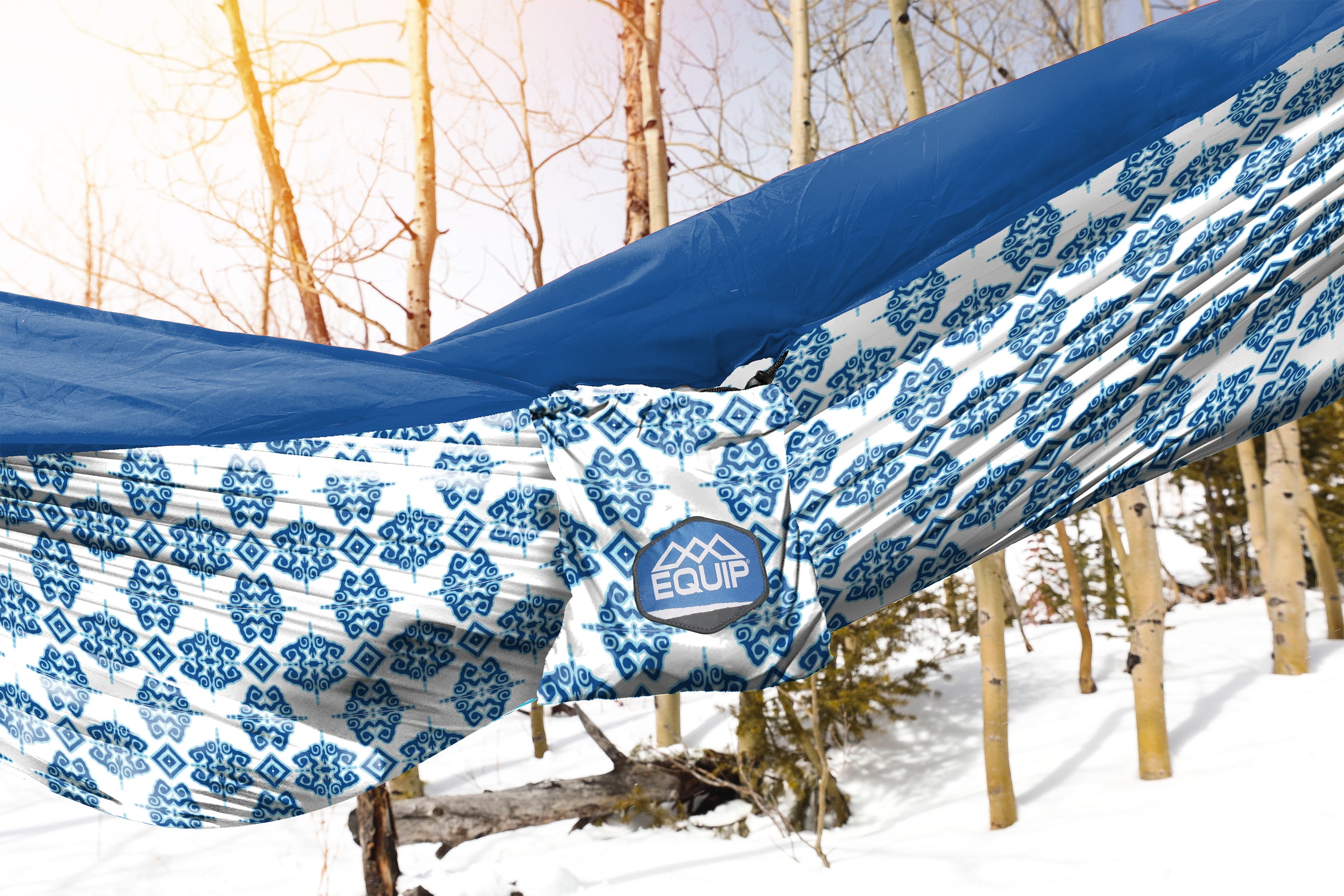 One Person Travel Hammock - Print