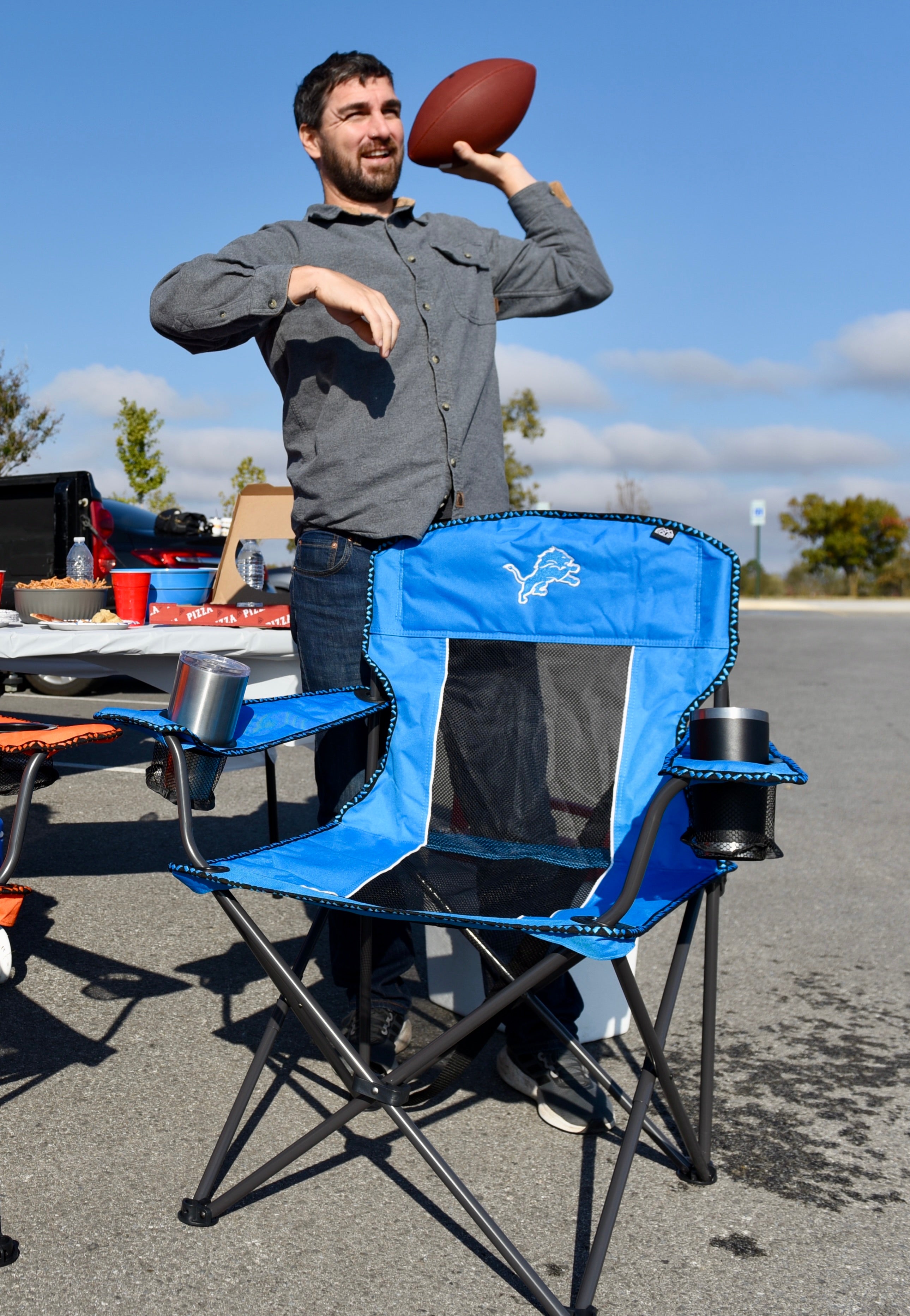 Detroit Lions Tailback Chair