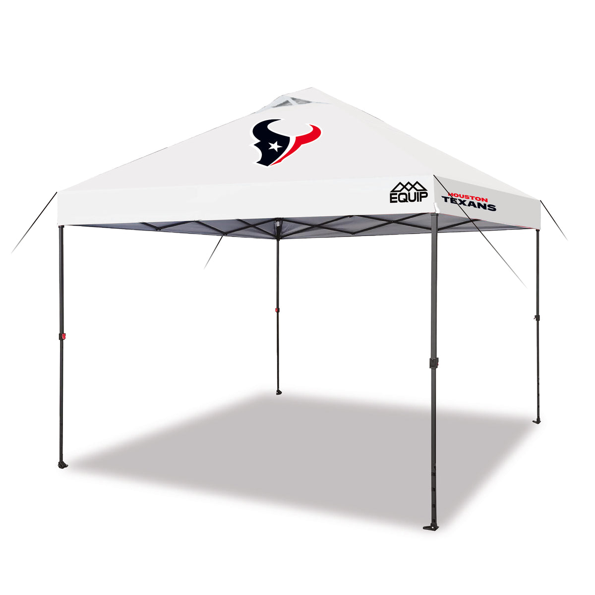 Equip 10x10 Game Day Canopy - NFL Bundle - Houston Texans