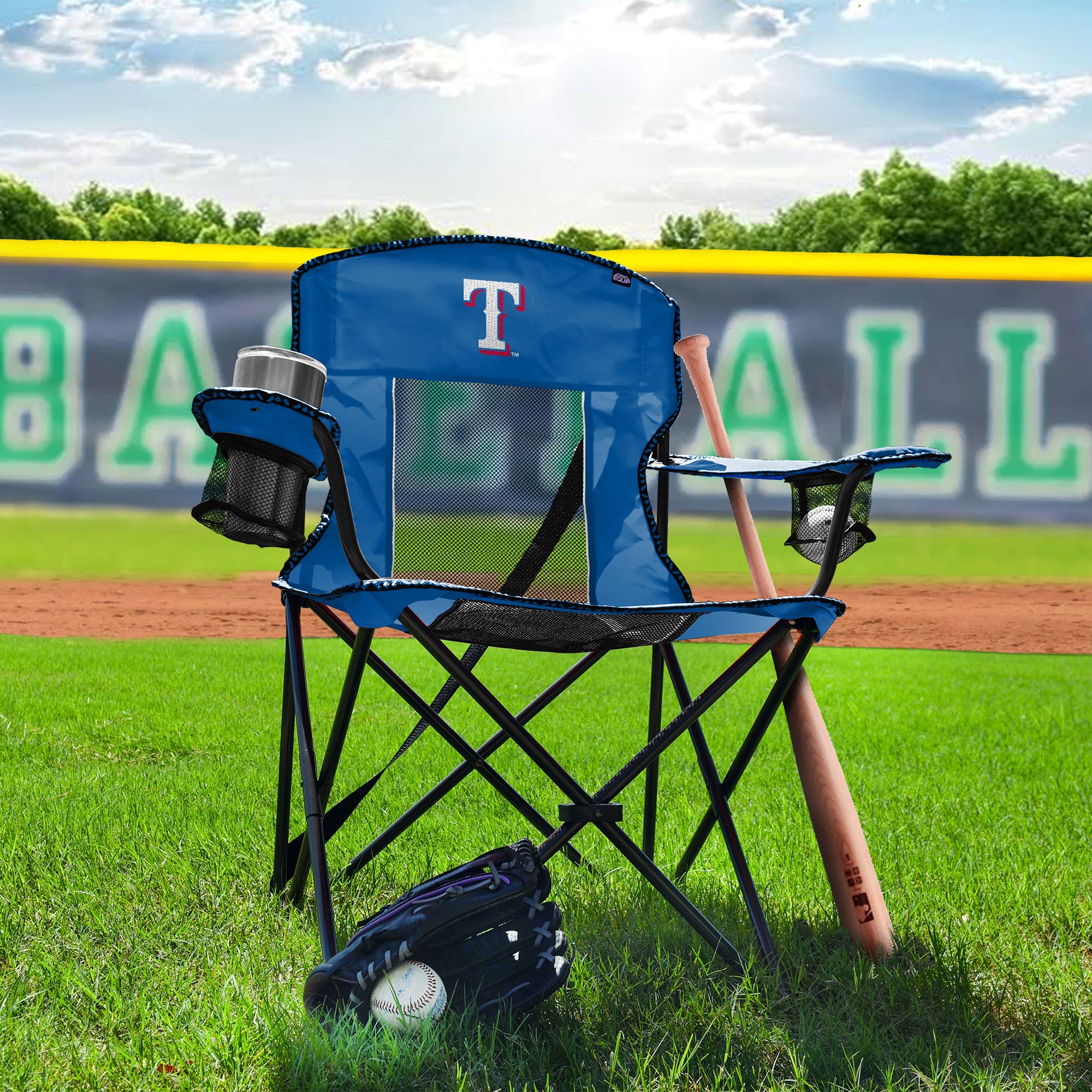 Texas Rangers Outfield Chair