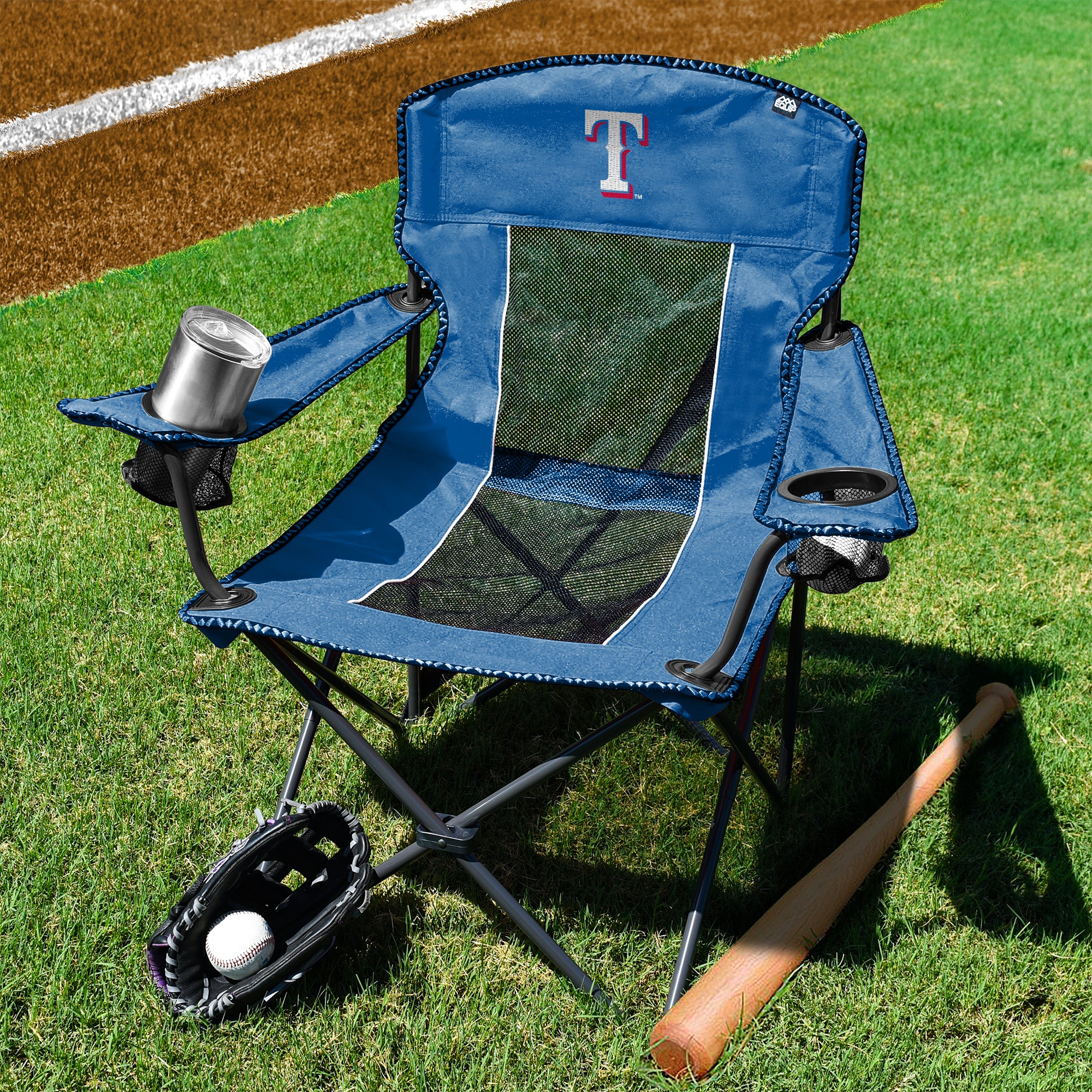 Texas Rangers Outfield Chair