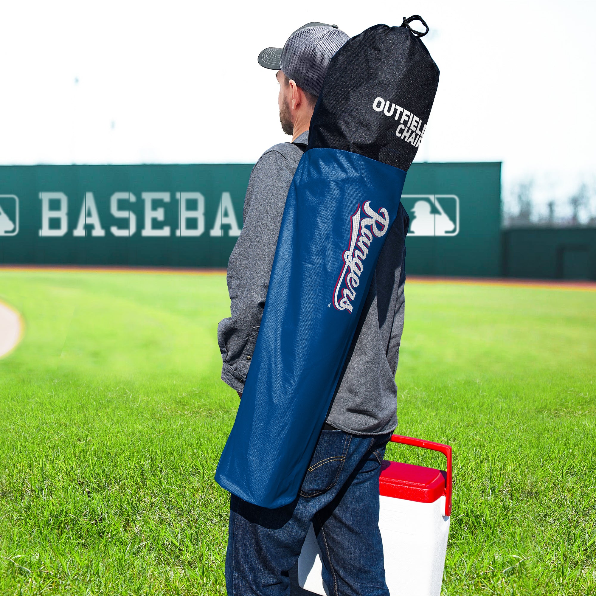 Texas Rangers Outfield Chair