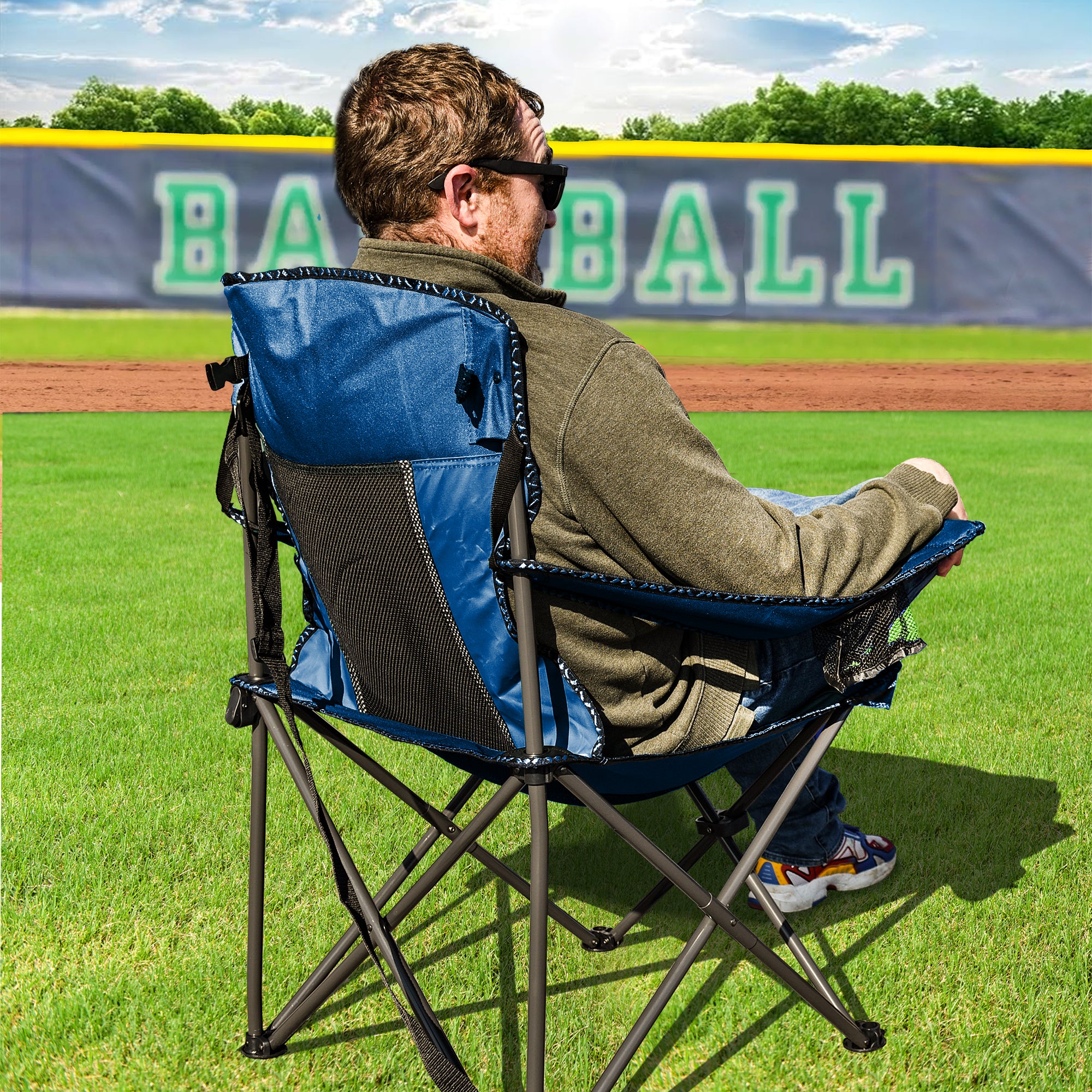 Texas Rangers Outfield Chair