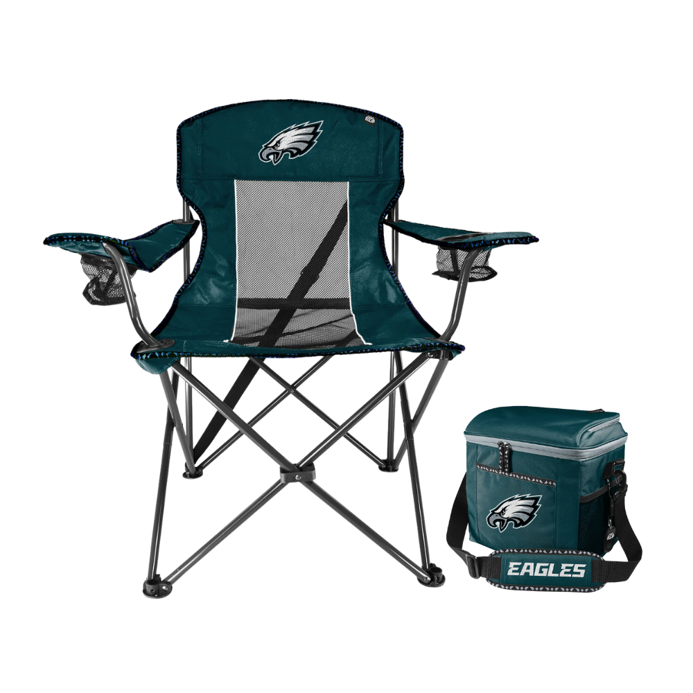 Philadelphia Eagles Chair & Cooler Bundle