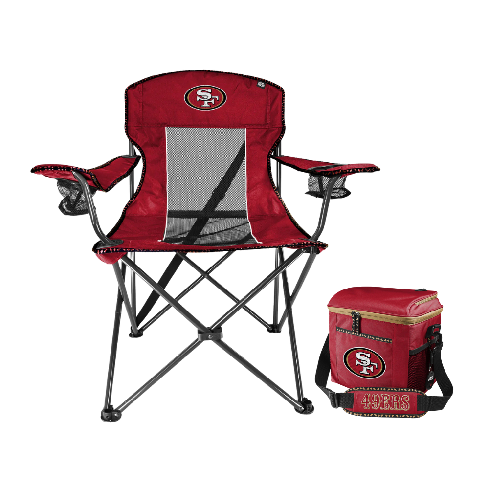 San Francisco 49ers Chair & Cooler Bundle