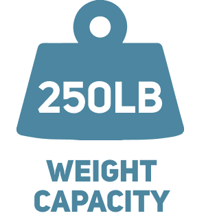 250 LB WEIGHT CAPACITY